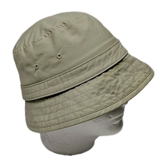 Eddie Bauer Bucket Hat Fabric Lined Small / Medium Beige Travel Summer Sun S/M - Picture 4 of 10